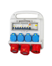 Byggepladstavle kompakt 32 A 6 udtag - Elworks